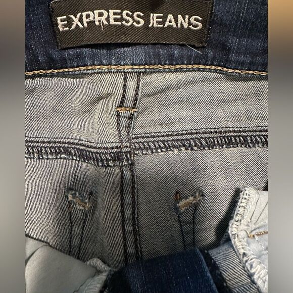Express Jean leggings midrise size 4s - Picture 3 of 5